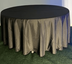 Black Linen for 5 ft Round Tables